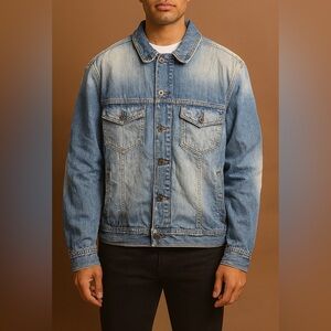 Big Rock Canyon Blue Denim Jacket